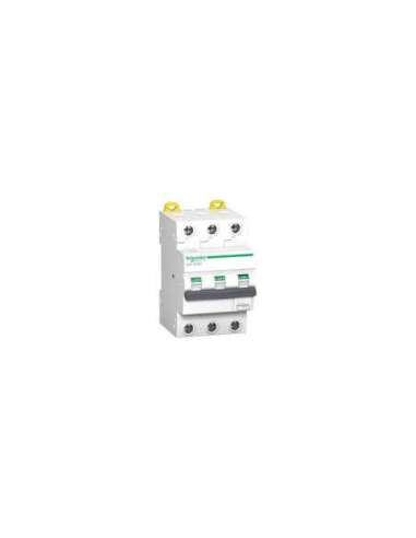 Acti9 iC60 RCBO - 3P - 10 A - C Curve - 6000A/6kA - 30 mA - A type - A001487883 SCHNEIDER ELECTRIC A9D67310