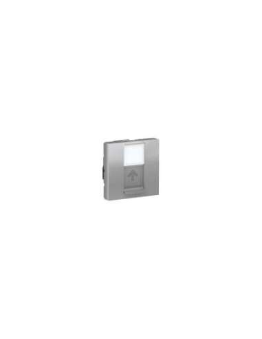 New Unica Toma RJ45 cat.6 STP 2 mod. Aluminio - A001609472 SCHNEIDER ELECTRIC NU341730