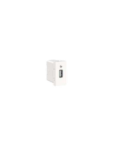 New Unica Cargador simple USB 1A 1 mod. Blanco Polar - A001609483 SCHNEIDER ELECTRIC NU342818