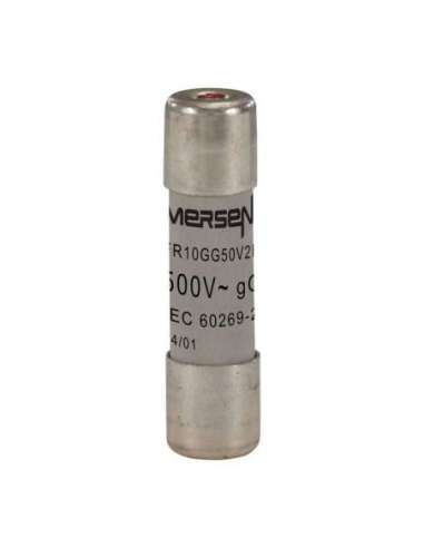 500V CP 10X38 GG 2A C/I FS FR10GG50V2I - A001616670 MERSEN S216653 (EMBALAJE DE 10 UNIDADES)