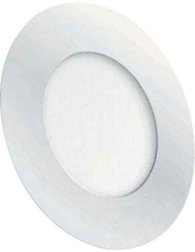 DOWNLIGHT CIRCULAR LED 5W 100-240V 330LM 3000K 90X9MM (ARO BLANCO) - A001700928 ROBLAN LEDPANEL5C