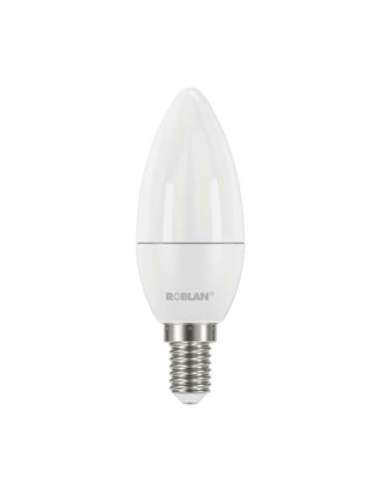 LÁMPARA LED VELA 3W BLANCO 6500K E14 280M 220-240V - A001701056 ROBLAN LEDVELAB (EMBALAJE DE 10 UNIDADES)