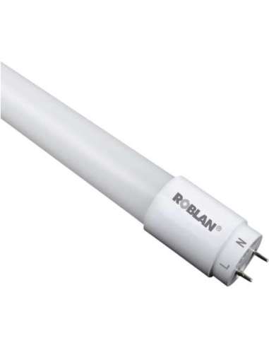 TUBO LED 1200MM 18W 1980LM 6500K BLANCO PC - A001701114 ROBLAN LLT81200B