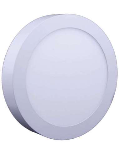 DOWNLIGHT CIRCULAR LED SUPERIOR 18W 100-240V 1300LM 4000K 220X35MM ARO BLANCO - A001701128 ROBLAN LPANELSR18F