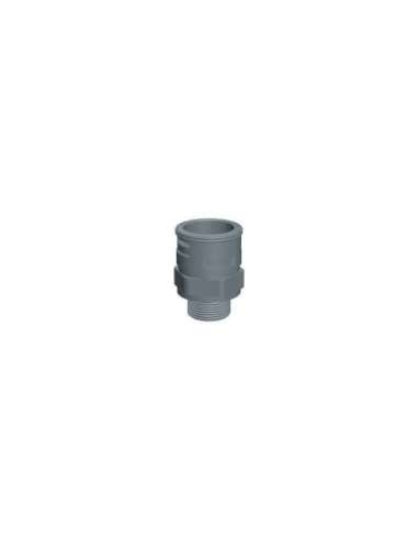 Racor RREP M20 (DN12) gris - A000466784 PEMSA 31101220 (EMBALAJE DE 50 UNIDADES)