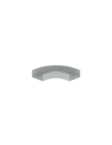 66 Curva plana de 90° gris RAL7035 100X200 U23X 66230 - A000990537 UNEX 66230