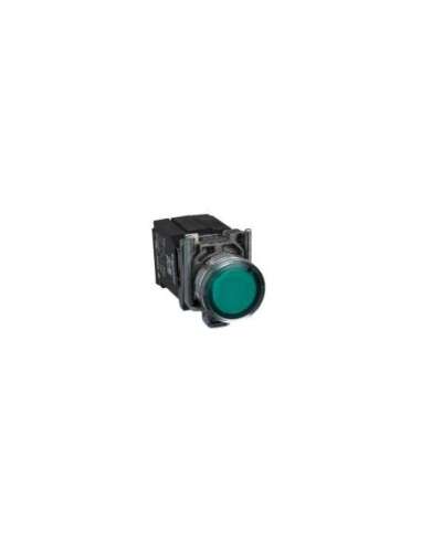 Pulsador luminoso transformador 230v na+nc verde - A001145924 SCHNEIDER ELECTRIC XB4BW3345