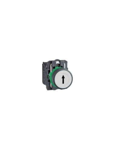 Pulsador rasante na blanco - A001145953 SCHNEIDER ELECTRIC XB5AA3341