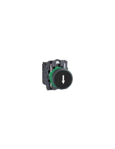 Pulsador rasante na negro - A001145954 SCHNEIDER ELECTRIC XB5AA3351