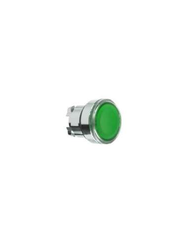 Cabeza pulsador rasante transparente verde - A001148900 SCHNEIDER ELECTRIC ZB4BA38