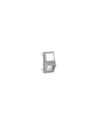 New Unica Carátula toma RJ45 inclin. 1 mod Alumin - A001609684 SCHNEIDER ELECTRIC NU940630