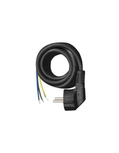 CABLE H05VV-F 3G1MM² 2 METROS NEGRO PARA BASE MÚLTIPLE MULTIFIX Simon - A003870713 SIMON BM150307