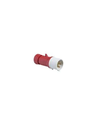 PratiKa wander plug - straight - 32 A - 3P + E - 380...415 V AC - IP44 - A001140521 SCHNEIDER ELECTRIC PKE32M434