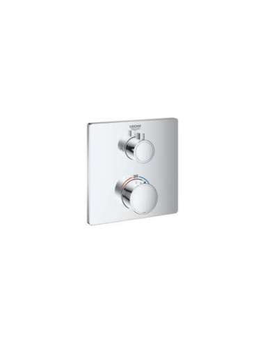 TERMOSTATO DUCHA GROHTHERM CUADRADO DE 2 VÍAS CON AQUADIMMER DUCHA/DUCHA - A002038182 GROHE 24079000