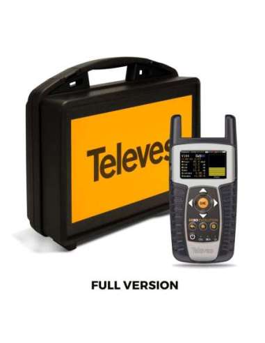 Medidor de campo H30EVOLUTION FULL DVB + IPTV + WiFi + HEVC - A003845441 TELEVES 593505