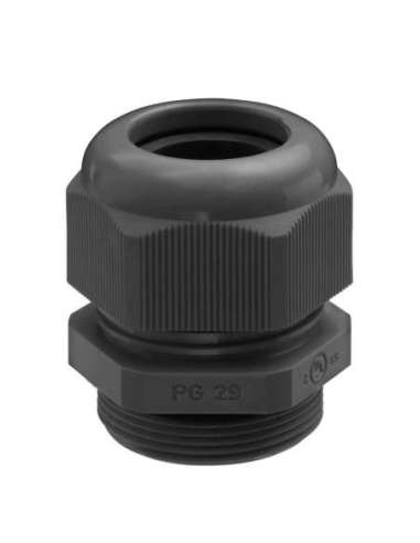 PRENSAESTOPAS CAP-TOP 1000 M32 PA NEGRO RAL 9005 - A000191890 INTERFLEX 063265 (EMBALAJE DE 25 UNIDADES)