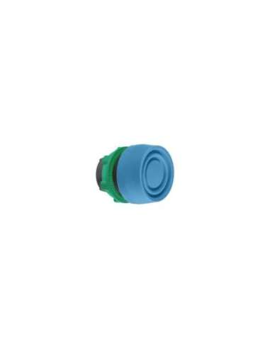 Cabeza pulsador con capuchón azul ø 22 - A001149867 SCHNEIDER ELECTRIC ZB5AP6S