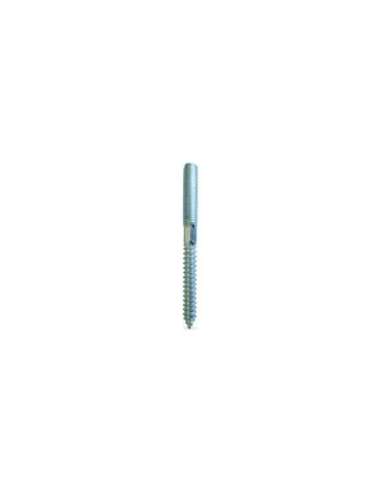 TORNILLO DOBLE ROSCA 8X110 ACERO CINCADO - A003323352 HYD_HYD 210308110 (EMBALAJE DE 100 UNIDADES)