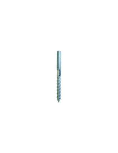 TORNILLO DOBLE ROSCA 8X120 ACERO CINCADO - A003323353 HYD_HYD 210308120 (EMBALAJE DE 100 UNIDADES)