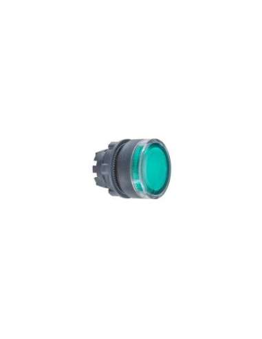 Cabeza pulsador luminoso rasante verde - A001150133 SCHNEIDER ELECTRIC ZB5AW33