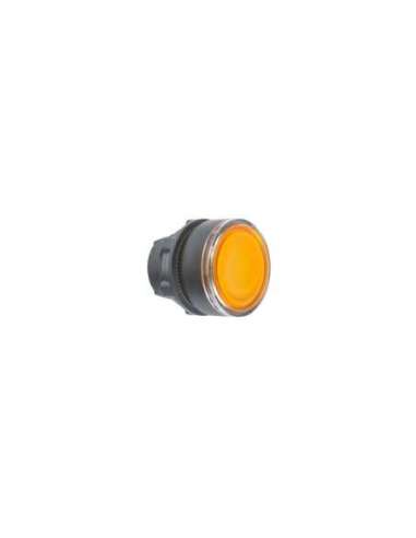 Cabeza pulsador luminoso ras ba9s amarillo - A001150137 SCHNEIDER ELECTRIC ZB5AW35