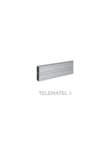 Canal de aluminio de 2m 160x55mm con 2 compartimentos para funciones K45 - A000873641 CON_CON TK11122/8 (EMBALAJE DE 8 METROS)