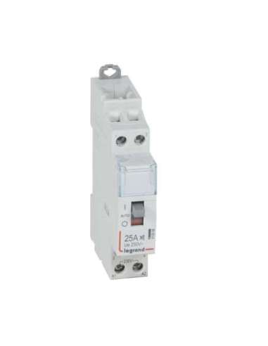 Contactor silencioso con bobina 230 V~ - 2P - 250 V~/25A - 2 NA - A000987086 LEGRAND 412558