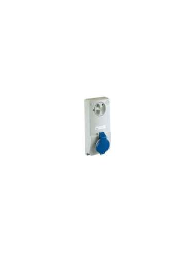 Unika interlocked socket - 16 A - 2P + E - 200...250 V AC - IP44 - panel - A001117432 SCHNEIDER ELECTRIC 82031