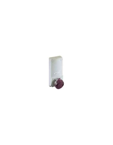 interlocked socket - 16 A - 2P - 230 V AC - IP 65 - panel - A001117438 SCHNEIDER ELECTRIC 82076