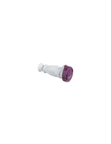 PratiKa wander socket - straight - 16 A - 2P - 20...25 V AC - IP67 - A001117470 SCHNEIDER ELECTRIC 82451