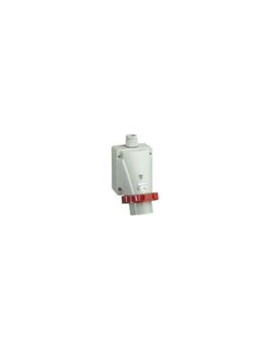 PratiKa industrial plug - 16 A - 3P + E - 380...415 V AC - IP67 - A001117529 SCHNEIDER ELECTRIC 83558