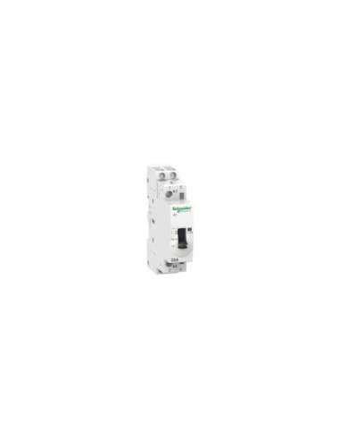 Contactor modular Acti9 iCT 25 A 2 P 2 NA 24 V CA con mando manual - A001118275 SCHNEIDER ELECTRIC A9C21132