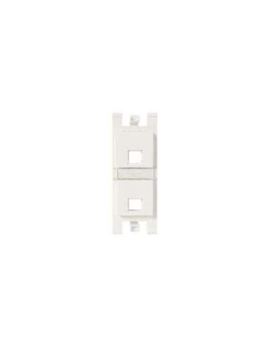 Tapa Keystone c/pers para 1 RJ45 1M BL - A001524465 NIESSEN T2045.11 BL (EMBALAJE DE 5 UNIDADES)