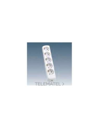 BASE 5 BIPOLAR T.T. LATERAL + SEGURIDAD - A000036600 SIMON 10405-31 (EMBALAJE DE 10 UNIDADES)