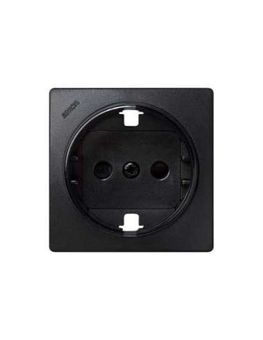 Tapa con dispositivo de seguridad para la base de enchufe schuko grafito Simon 73 Loft - A000038760 SIMON 73041-62