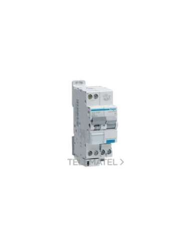 Interruptor automático diferencial 1P+N C-16A 30mA - A000146650 HAGER ADC916M