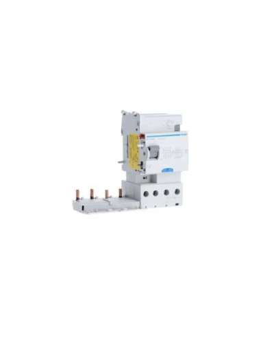 Bloque diferencial tipo-AC para interruptor automático series M y N 4P 63A 300mA - A000146840 HAGER BF464N