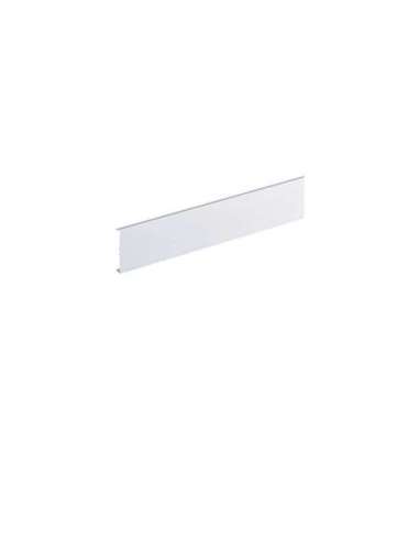 Tapa aluminio anodizado BRAP 65x100 - A000146874 HAGER BRAP0802ELN (EMBALAJE DE 16 UNIDADES)