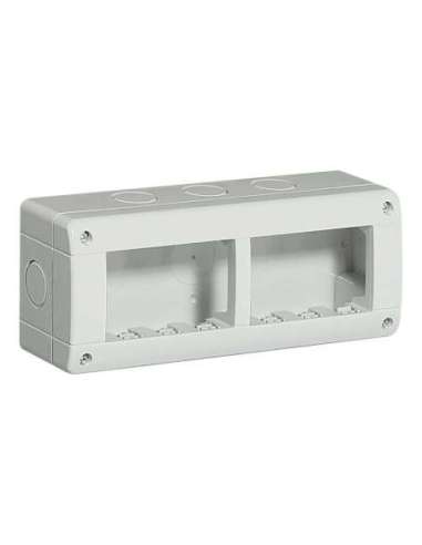 Caja Idrobox con IP40 de color gris - 3x2 módulos - Para Livinglight y Luna - A000613327 BTICINO 24406