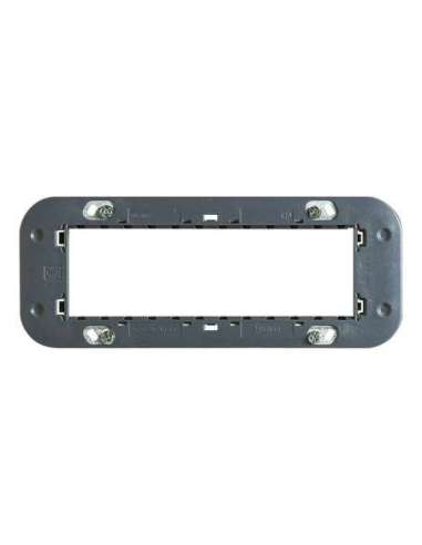 Soporte a tornillos para placas Axolute 6 módulos - A000614689 BTICINO H4706