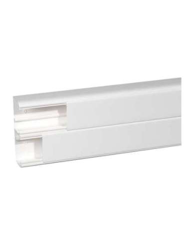 Canal DLP monobloc 50x150 - 2 tapa de 65mm - L. 2m - Blanco - A000830600 LEGRAND 010427 (EMBALAJE DE 12 METROS)