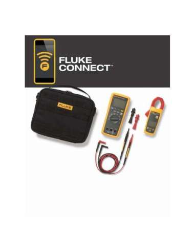 Kit básico Wireless con multímetro y pinza amperimétrica AC FLK-A3000FC KIT - A001238306 FLUKE 4465618