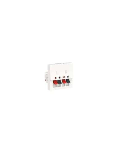 New Unica Toma altavoz 2 mod. Polar - A001609531 SCHNEIDER ELECTRIC NU348618