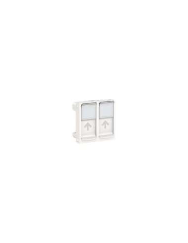 New Unica Carátula toma RJ45 doble 2 mod. Polar - A001609695 SCHNEIDER ELECTRIC NU942018