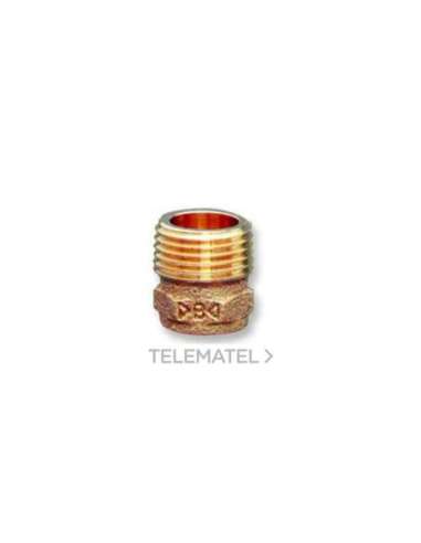 ADAPTADOR H-M 4243G DIÁMETRO 22X3/4 BRONCE - A001719671 IBP ATCOSA 4243G022006000 (EMBALAJE DE 10 UNIDADES)