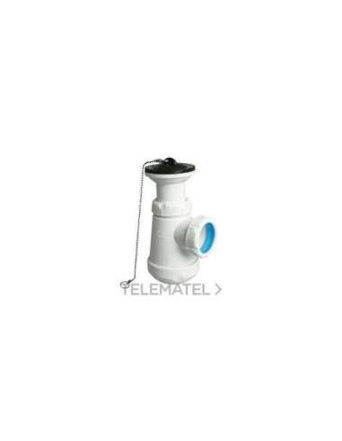 SIFÓN BOTELLA CORTO EXTENSIBLE S-84 HORIZONTAL 1.1/4 - A002857285 JIMTEN 004036