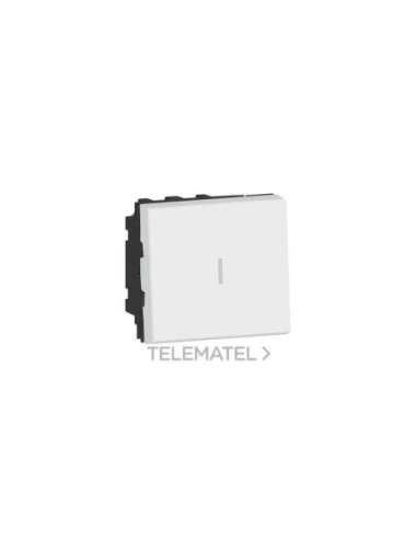 Cruzamiento Mosaic EasyLed - 2 módulos - 10AX- 250 V~ - Blanco - A003863694 LEGRAND 077021L (EMBALAJE DE 10 UNIDADES)