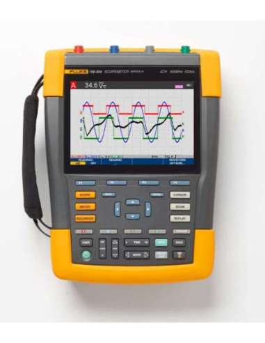 Instrumento de prueba ScopeMeter 190-504-III con kit FLUKE-190-504-III-S FLUKE 5282524