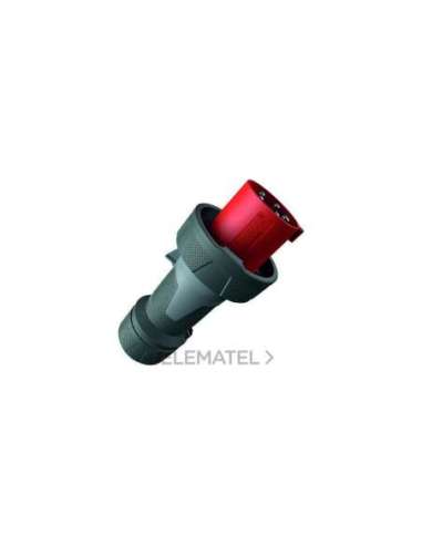 CLAVIJA 63A 5P 6H 400V IP67 PTX CONEXIÓN POR TORNILLO Y SUPERFICIES ADHESIVAS - A006792748 MENNEKES 13212