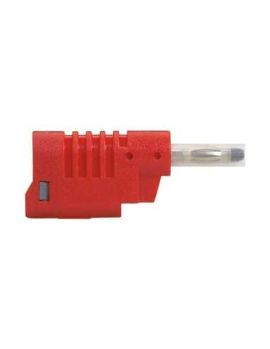 Clavija banana de seguridad Ø4mm. 16A 33 V~ - 70V. Color rojo - A000131312 LEGRAND 050028